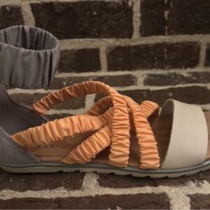 Sorel Women's Sandals in Orange and Gray